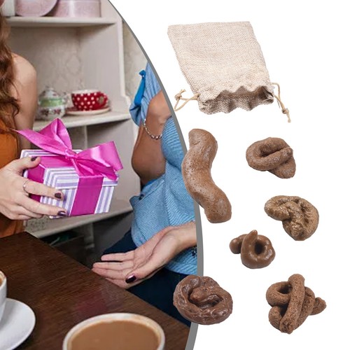 Pièces faux caca - faux, chien