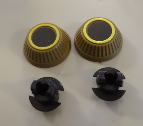 Paire boutons chariot - de,