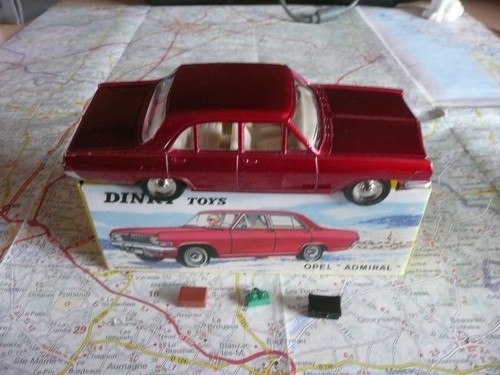 Opel admiral dinky - opel,