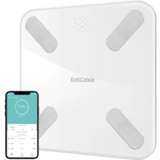 Balance Pese Personne, Pèse Personnes Impédancemètre Connecté avec Appli mobile