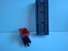 Wagon HO MARKLIN 1 TABLIER DE PONT 1 Wagon BENNE BASCULANTE 