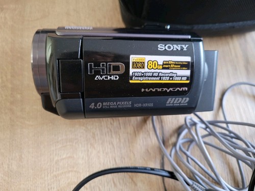 Camera handycam hdr xr105 - handycam,