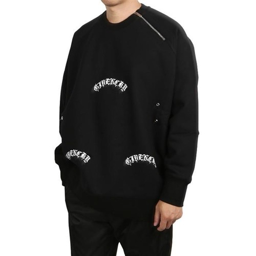 Givenchy logo print - print, zip