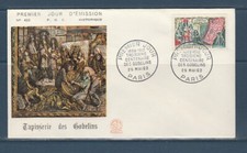 enveloppe 1er jour tapisserie