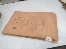CA3 LORRAINE REVUE ANNALES DE L EST 1887 N° 2 AVRIL