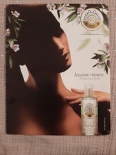 Publicité papier Parfum. Roger & Gallet Amande persane de 2010 - Perfume Ad