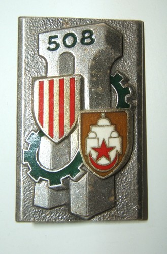 Insigne 508 regiment - regiment, du