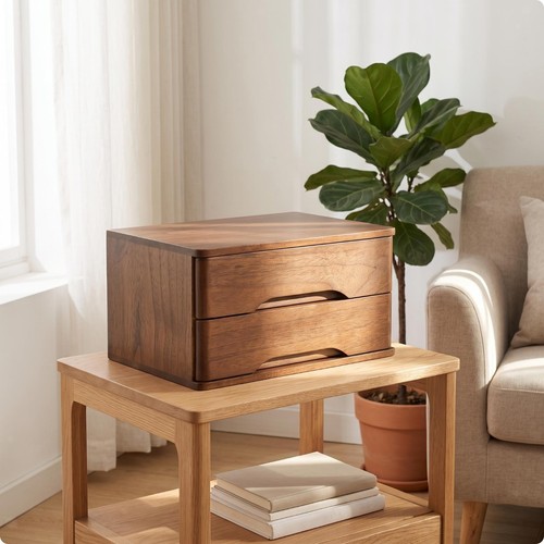 Caisson bureau bois - de,