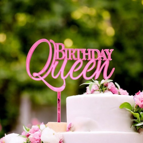 Acrylique anniversaire reine - acrylique,