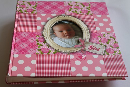 Album photos bébé fille