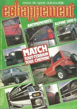 ECHAPPEMENT N°179 R18 GTD / TOYOTA TERCEL / FIAT PANDA / MITSUBISHI PAJERO