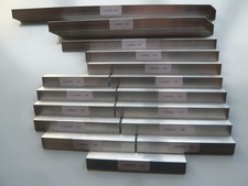 LOT de 26 corniéres aluminium