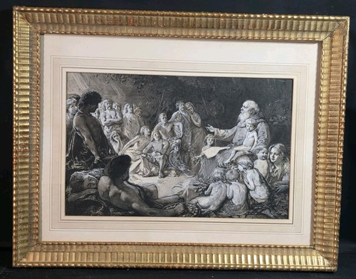 Tableau gouache fortunino - tableau,