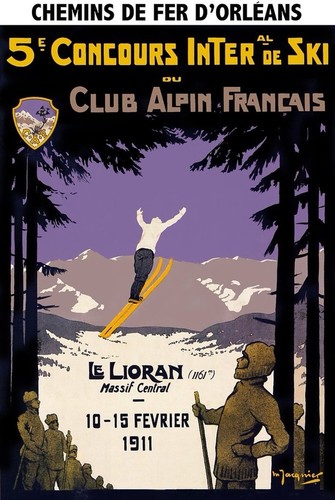 Affiche poster alpes - poster,