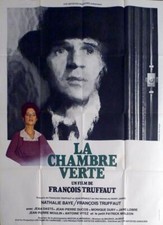 LA CHAMBRE VERTE - TRUFFAUT - GREEN ROOM - ORIGINAL LARGE FRENCH MOVIE POSTER