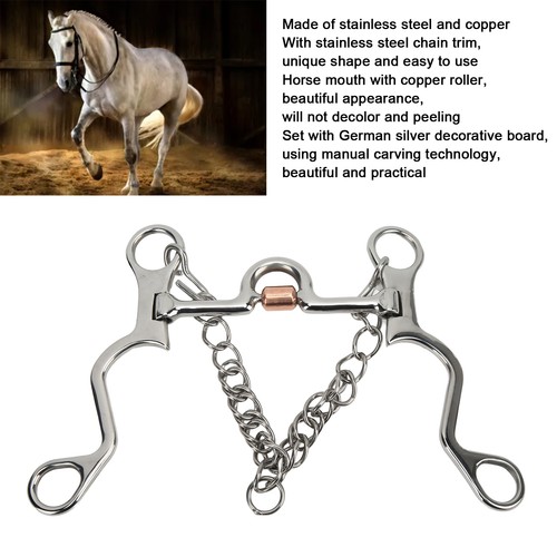Pelham bit acier - pelham, en