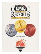 GREENBERG, STAN (1931-) Jeux Olympiques : the Records / Stan Greenberg 1987...