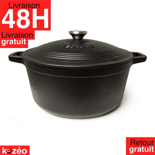 Cocotte fonte ronde - en, 28cm