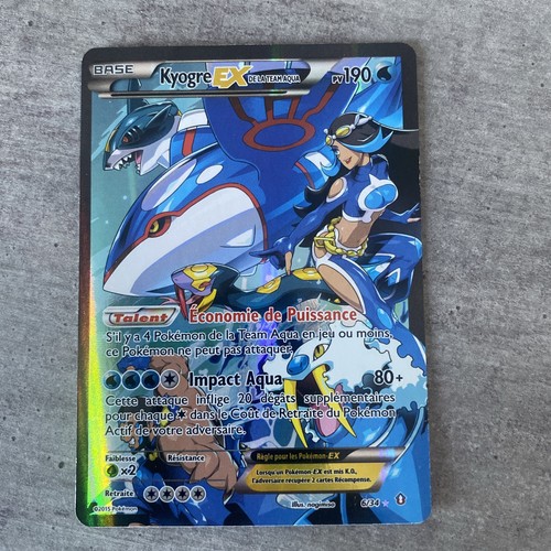 Carte pokemon kyogre - pokemon, ex