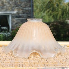 Abat-jour tulipe en verre  ø 20 cm