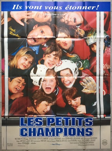 Affiche les petits - les, champions