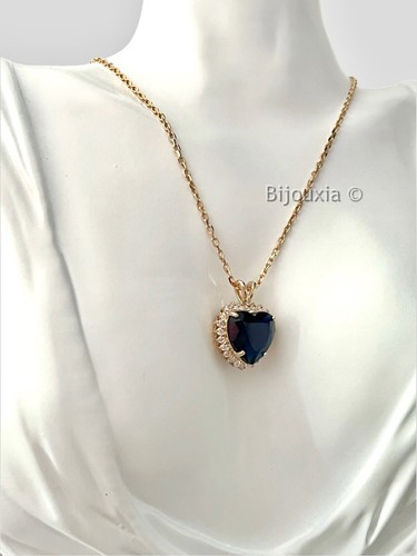 Collier pendentif cœur - collier, de