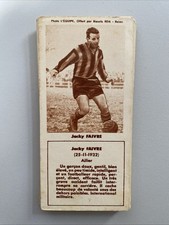 Images Football BISCUITS REM / L’Equipe Jacky FAIVRE No Panini
