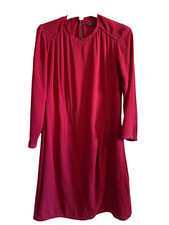 IKKS robe manches 3/4 rouge taille 36