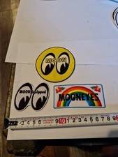 3 Patch Écusson Thermocollant Brodé Mooneyes Équipement