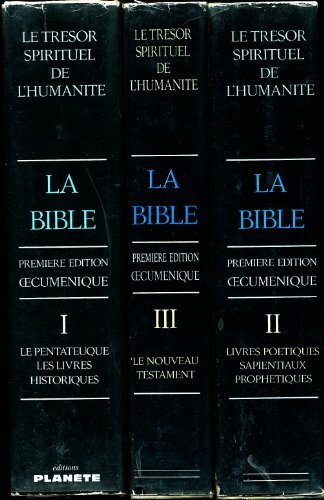 Sainte bible premiere - la,