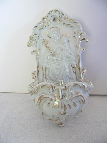 Ancien grand benitier - ancien, en