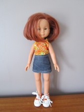 Poupée COROLLE 34 cm de 2001 Poupée chevelure rousse basket jupe en jean