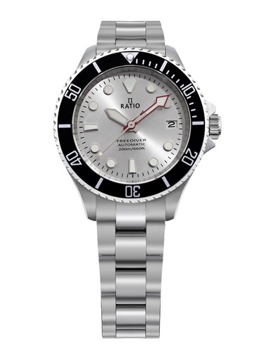 Ratio freediver cadran argent - freediver,