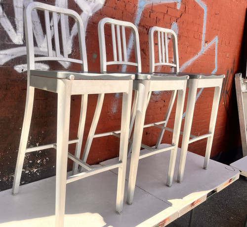 Emeco vintage navy counter - emeco,
