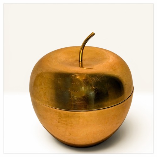 Boîte contenant forme - forme, pomme