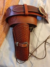 HOLSTER WESTERN en cuir "CLINT