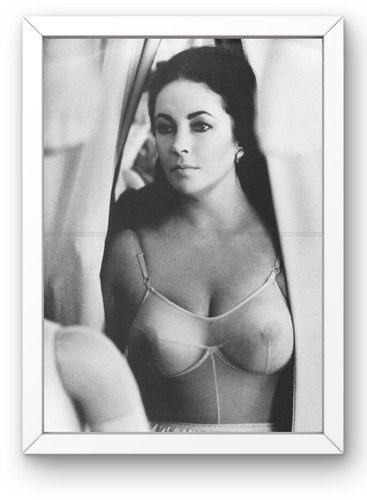 Elizabeth taylor framed - elizabeth,
