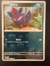 Carte POKEMON - Zorua Masterball 061/086 - EV10.5 Flamme Blanche - FR