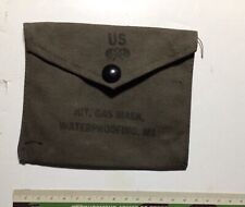 US WW2 - HOUSSE VIDE de KIT GAS MASK WATERPROOFING M1 masque à gaz. #6b