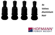 4x VALVES METAL ALU NOIR TOP