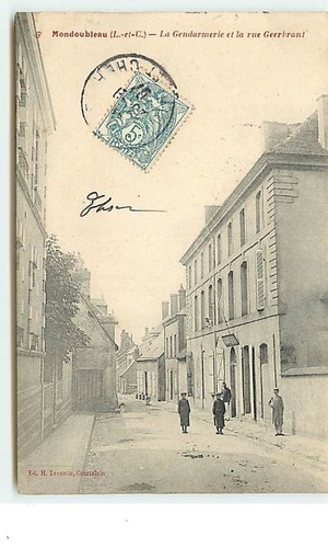 Mondoubleau la gendarmerie - mondoubleau,
