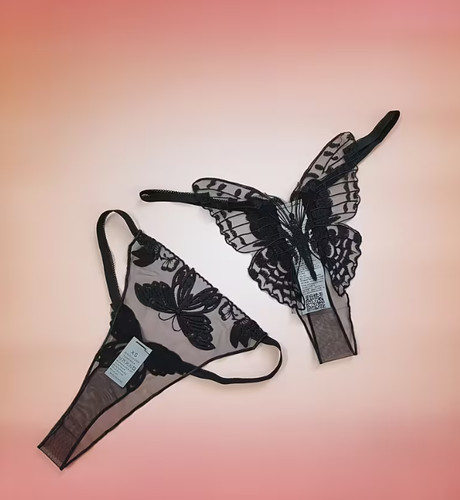 String papillon taille - string,