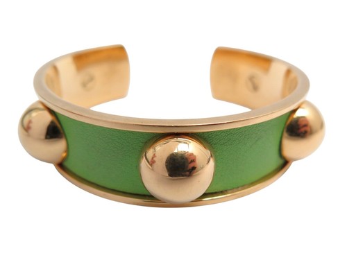 Bracelet hermes jonc cuir - bracelet, en