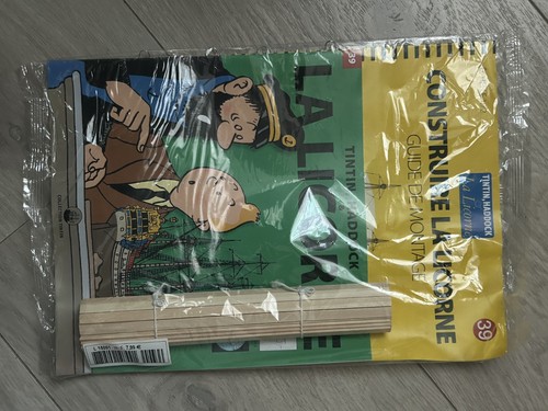 Construire licorne tintin - construire,