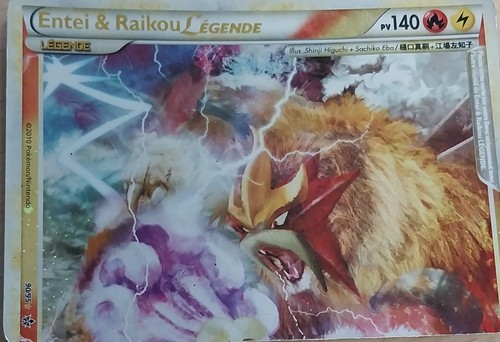 Carte pokemon entei - carte,