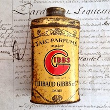 GIBBS, boîte publicitaire