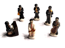 Série complète de fèves JAZZ MANIA 2001 ORCHESTRE MUSICIENS * 193