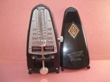 WITTNER TAKTELL PICCOLO Ancien MÉTRONOME Noir - Made In Germany