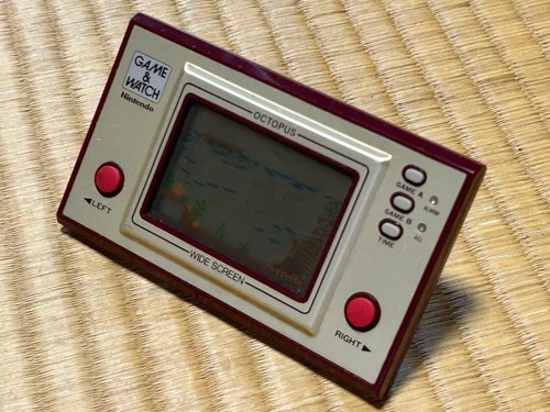 Nintendo game watch - watch, octopus