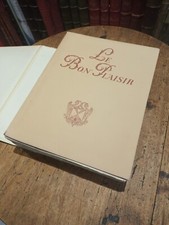 Livre à relier Henri de Regnier Le bon Plaisir gravures Maurice Leroy velin Lana